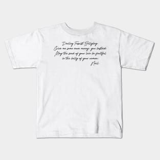 Darling Fascist Bullyboy - Young Ones 80s TV Quote Kids T-Shirt